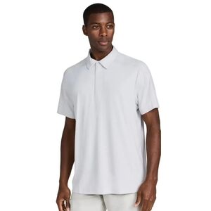 Rhone Polo Mens Medium Grey Momentum Tech Golf Performance Stretch Quarter Zip
